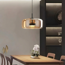 Підвісний світильник бурштиновий D-33 cm Amber+Black Jube 251231-100006768