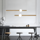 Підвісна люстра Horizontal tubes L-90cm 7W Gold 250518-100004853