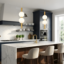 Підвісний світильник Led 6W 3000K-6000K Gold+White Pearls 260131-100007113