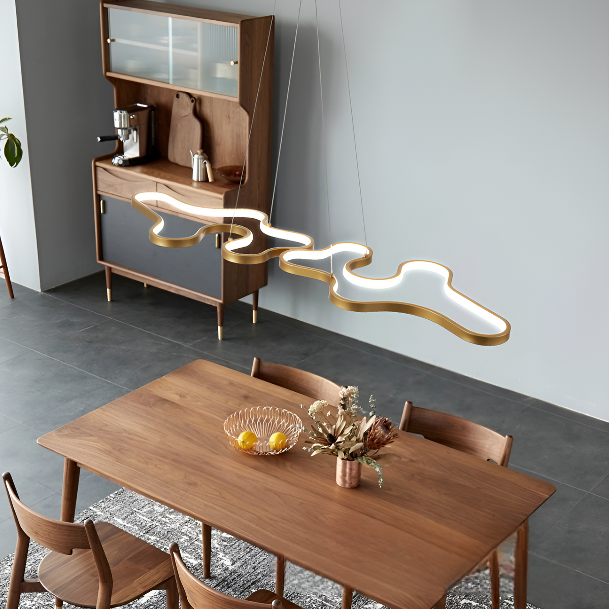 Люстра Wave Gold L-98cm 90W 250518-100004724