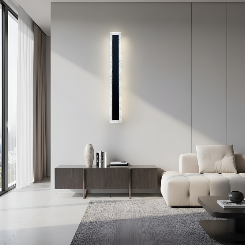 Настінні світильники чорні L-40 cm / L-60 cm Led 3000K-6000K Black Longi Ice 251122-100006615