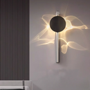 Настінний світильник срібний зі світловідбивачем хромовий H-33 cm Led 1W Chrome Flower  251118-100006651