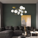 Люстра Frosted Bloom D-60cm / D-80cm Gold+White 250518-100004849