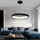 Підвісні люстри чорні D-40 cm / D-50 cm Led Black Gofre 260322-100007620