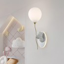 Настінний світильник білий H-52 cm G9 + Led White Bear Ball 251119-100006548