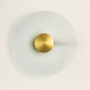 Настінне бра золоте круглий D-30 cm Led 10W Gold Agapi Plate 251017-100006245