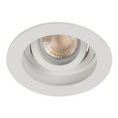 Точковий світильник білий H-4 cm D-10 cm GU10 White 2251032-100006477