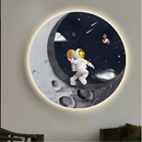 Настінні світильники місяць з астронавтом D-40/50/60 cm Led 4000K Astronaut 250958-100005921