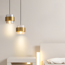 Підвісний світильник D-18 cm E27 Led Smoke+Gold Mugga Lamp 251121-100006757