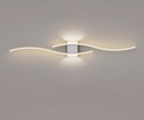 Настінні світильники білі L-60 cm / L-100 cm Led White Double Waves 251222-100006795