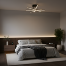 Стельова люстра чорна L-80 cm Led 80W 3000K-5000K Black Star 260260-100007381