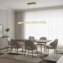 Підвісна люстра золота L-120 cm Led 3000K-6000K Gold Crystal diamond 260288-100007478