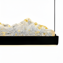 Підвісні люстри видовжені з золотою патиною L-100 cm / L-120 cm Led 3000K-6000K Black Ice 260118-100007009
