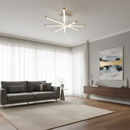 Стельова люстра біла L-80 cm Led 80W 3000K-5000K White Star 260260-100007382