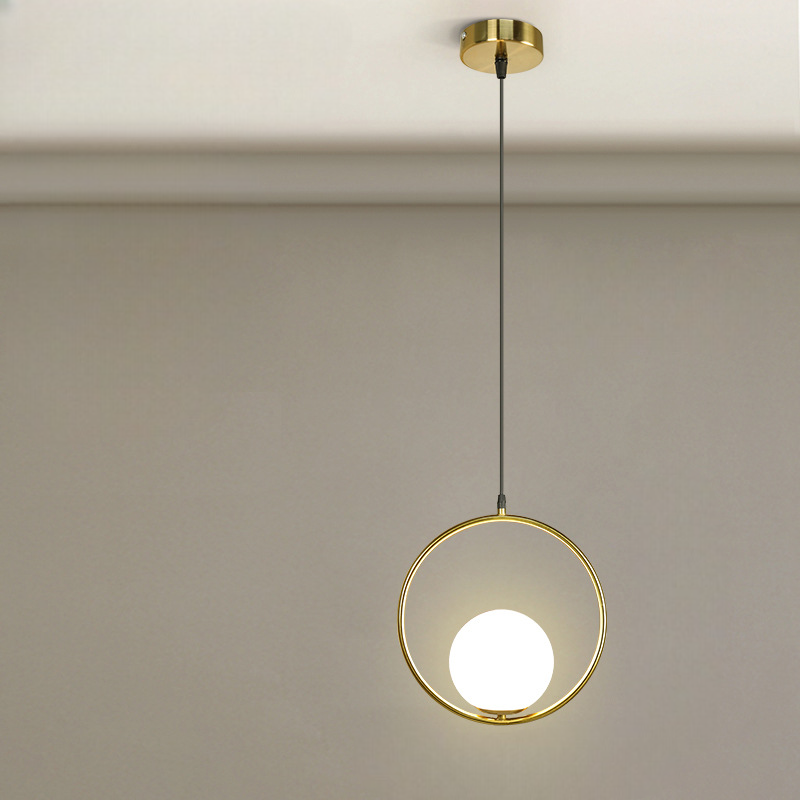 Підвісний світильник Bollo Orbit E27 Gold + White 250488-100004525