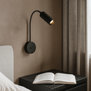 Настінний світильник чорний H-11 cm E27 Black Minimal 251141-100006586