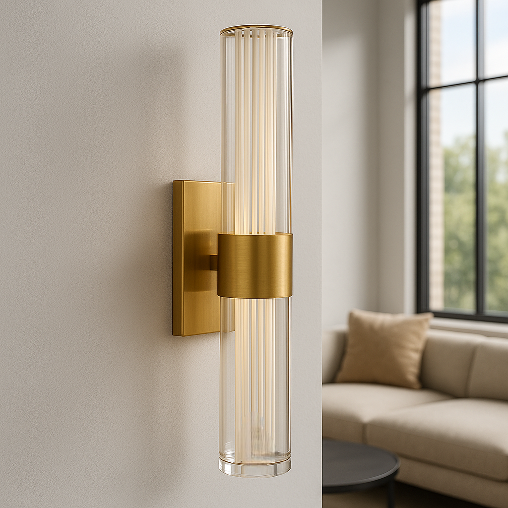 Настінний світильник золотий H-29 cm Led Gold 251222-100006796