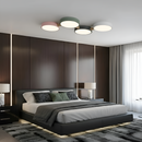 Люстра з дерева сірий, білий, зелений, рожевий L-87 cm W-47 cm Led 4100K 48W Wooden Green forest New 230958-100002588