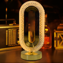 Настільна лампа з акумулятором Lumen Arc Gold + Clear 250588-100004668