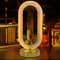 Настільна лампа з акумулятором Lumen Arc Gold + Clear 250588-100004668