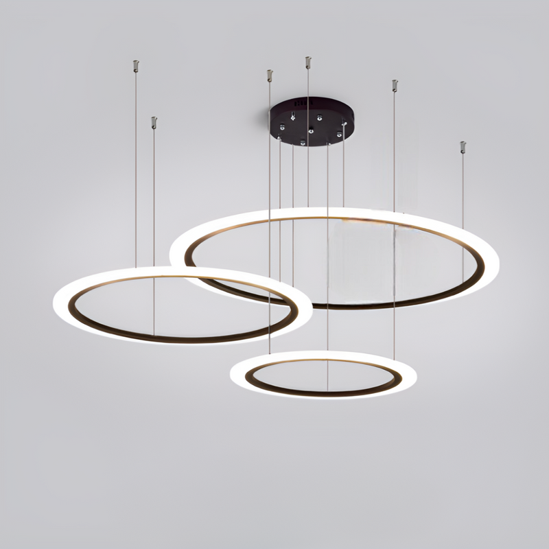 Люстра Longi Circle 40-60-80 cm 100W Black 250488-100004526