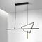 Люстра підвісна Geometry L-120cm 32W 4000K Black 250618-100005060