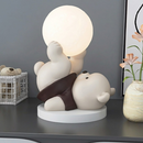Настільна лампа дитяча ведмедик H-26 cm G9 White+Brown Bear 251231-100006944