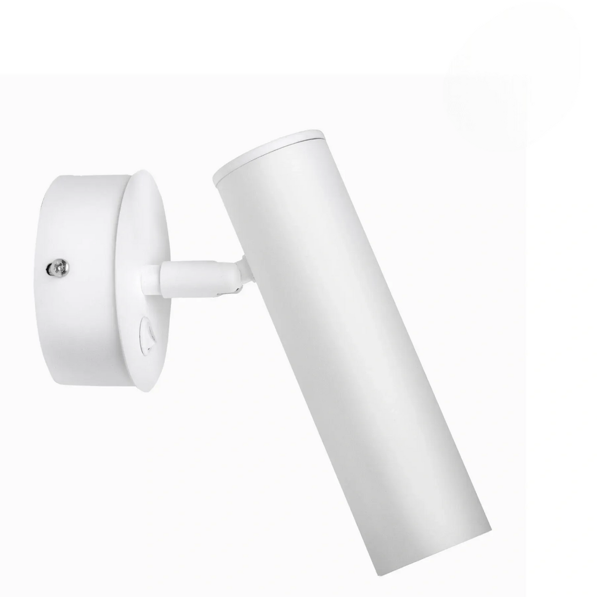 Настінний світильник білий з вимикачем H-18 cm E27 White Spot 251141-100006568