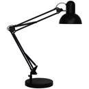 Настільна лампа чорна регулююча L-33.5 cm E27 Black Lamp 251064-100006370