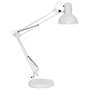 Настільна лампа біла регулююча L-33.5 cm E27 White Lamp 251064-100006371