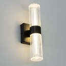 Настінний світильник чорний H-30 cm Led Black Relief 251122-100006758