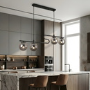 Підвісна люстра L-85 cm E27*4 Black Bubbles 260131-100007123