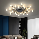 Люстра чорна стельова на 30 променів D-105 cm Black Fun 251227-100006884