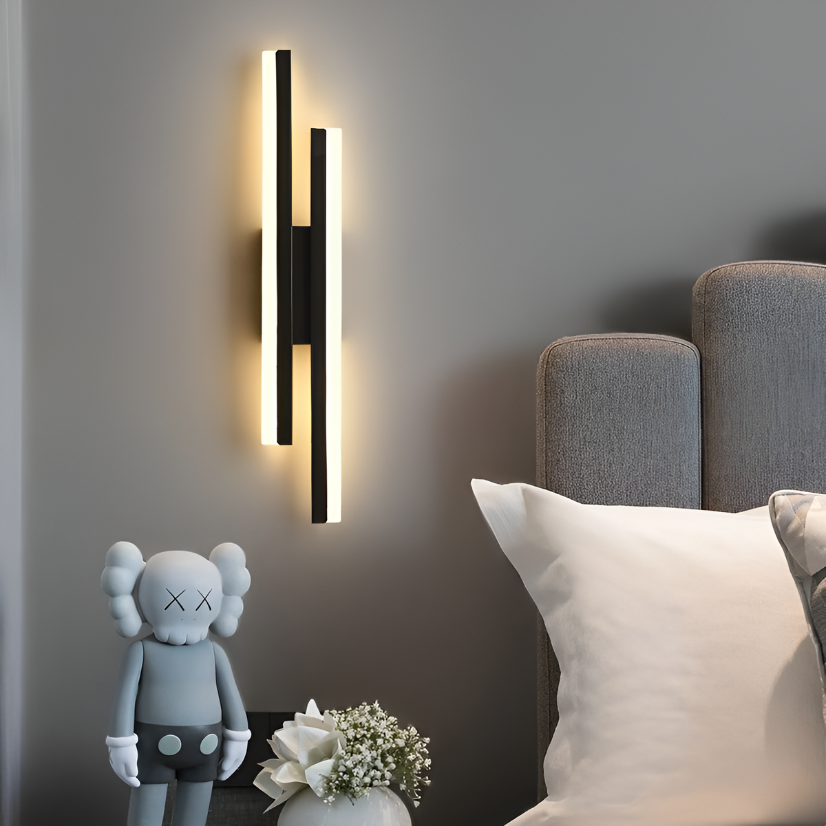 Настінні світильники чорні H-65 cm Led 3000K-6000K Black Line 260135-100007327