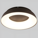 Стельові люстри коричневі з пультом і додатком D-48 cm / D-58 cm Led Brown Bagel 260331-10000758