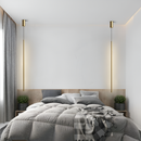 Підвісні світильники золоті L-60 cm / L-80 cm / L-100 cm Led 4100K Gold Line 260118-100007216