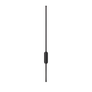 Настінні світильники чорні L-80 cm / L-100 cm Led 3 режими Black Pipe Line oval 260331-100007727