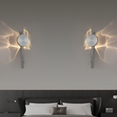 Настінний світильник срібний зі світловідбивачем хромовий H-33 cm Led 1W Chrome Flower  251118-100006651