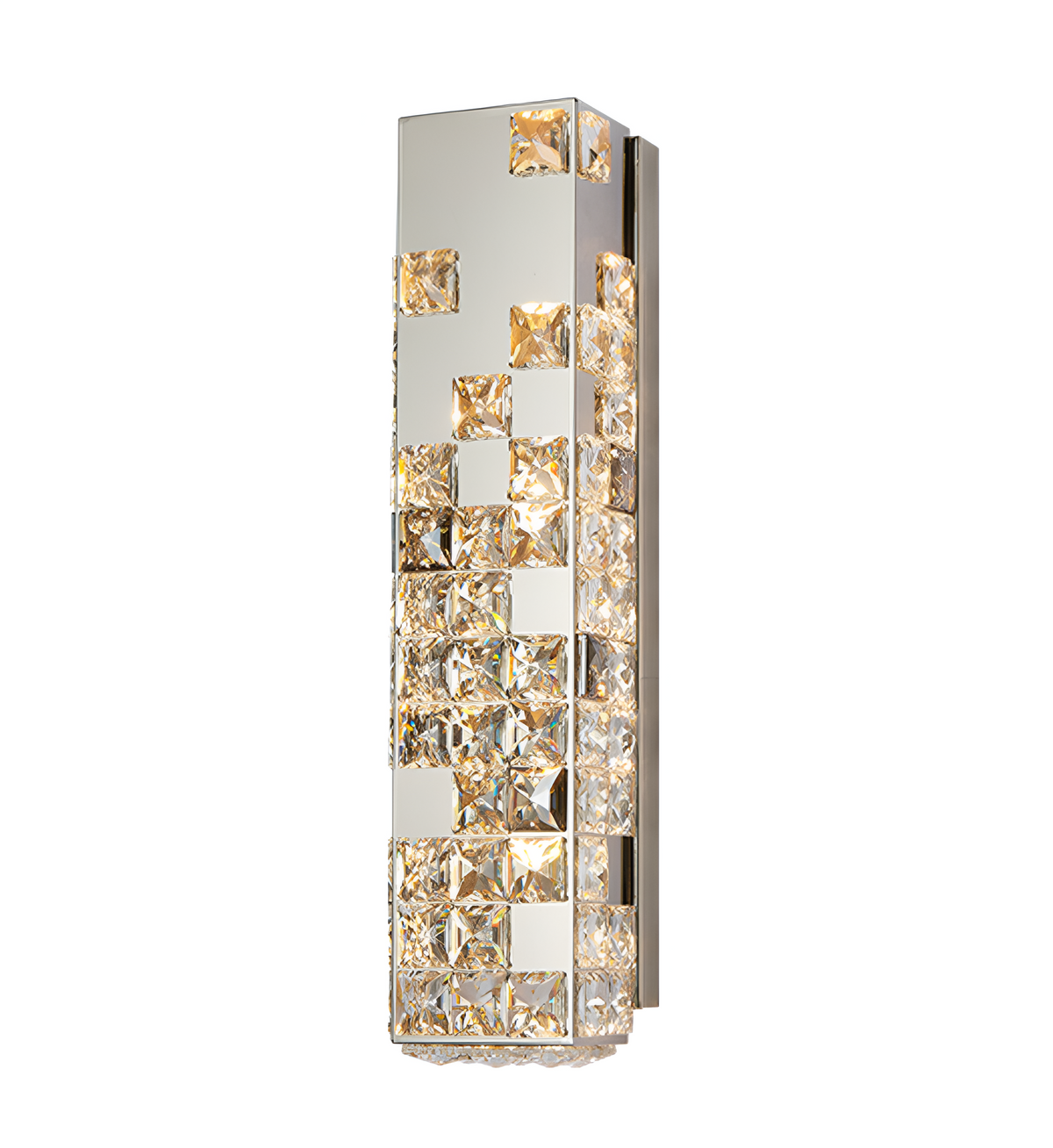 Настінний світильник срібний H-45 cm Led 15W Chrome Tetris 260817-100008606