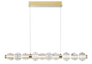 Підвісна люстра золота L-133 cm Led 45W Gold Bracelet 260817-100008561
