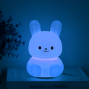 Настільна дитяча лампа зайчик з димуванням H-14.8 cm RGB White Rabbit 260164-100007313