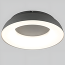 Стельові люстри сірі з пультом і додатком D-48 cm / D-58 cm Led Grey Bagel 260331-100007582