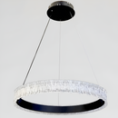 Підвісна люстра чорна D-60 cm Led 35W Black Simple Ice 251035-100006384