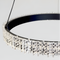 Підвісна люстра чорна D-60 cm Led 35W Black Simple Ice 251035-100006383