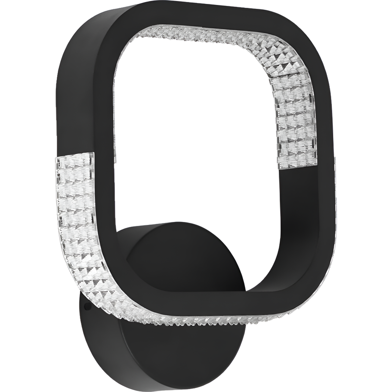 Настінний світильник чорний L-25 cm H-30 cm Led 22W 3000-6000K Black Arka lamp 251174-100006635