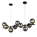 Люстра видовжена L-85 cm G9*9 Black Bubbles 260131-100007116