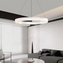 Підвісні люстри D-60 cm / D-80 cm Led 3000K-6000K Clear+Black Ice 260118-100007059