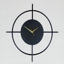 Настінний світильник годинник D-50.5 cm Led 6.5W 4000K Black+Gold Clock 260235-100007339