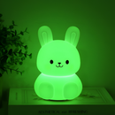 Настільна дитяча лампа зайчик з димуванням H-14.8 cm RGB White Rabbit 260164-100007313