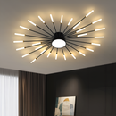 Стельові люстри чорні L-104 cm / L-131.5 cm Led 4000K Black Fun 260235-100007335